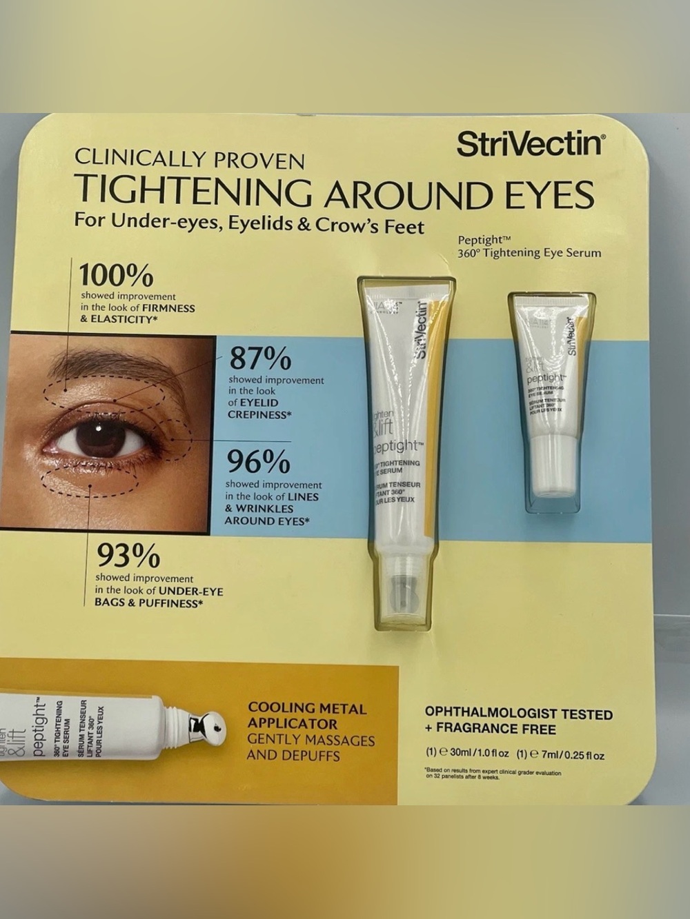 StriVectin All Around Eyes for Undereye, eyelids & crow's feet MFG SEALED